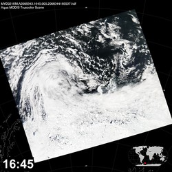 Level 1B Image at: 1645 UTC