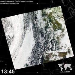 Level 1B Image at: 1345 UTC