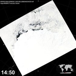 Level 1B Image at: 1450 UTC