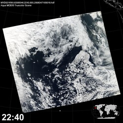 Level 1B Image at: 2240 UTC