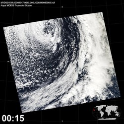 Level 1B Image at: 0015 UTC