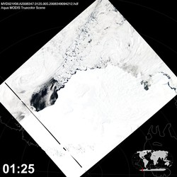 Level 1B Image at: 0125 UTC