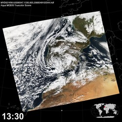 Level 1B Image at: 1330 UTC