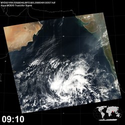 Level 1B Image at: 0910 UTC