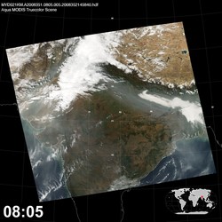 Level 1B Image at: 0805 UTC