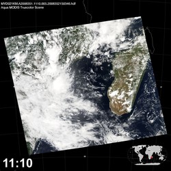 Level 1B Image at: 1110 UTC