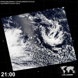 Level 1B Image at: 2100 UTC