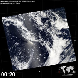 Level 1B Image at: 0020 UTC