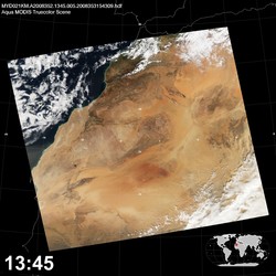 Level 1B Image at: 1345 UTC