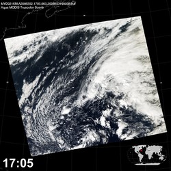 Level 1B Image at: 1705 UTC