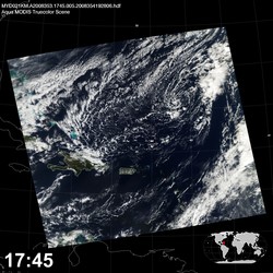 Level 1B Image at: 1745 UTC