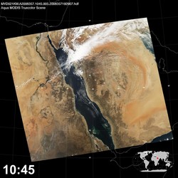 Level 1B Image at: 1045 UTC