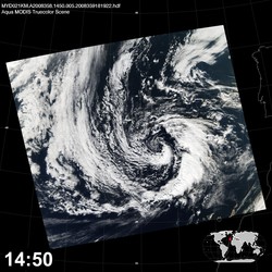 Level 1B Image at: 1450 UTC