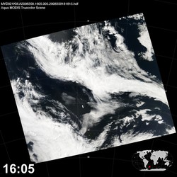 Level 1B Image at: 1605 UTC