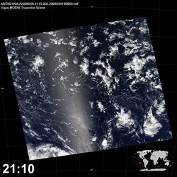 Level 1B Image at: 2110 UTC