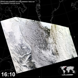 Level 1B Image at: 1610 UTC