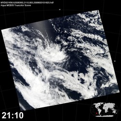 Level 1B Image at: 2110 UTC