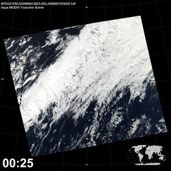 Level 1B Image at: 0025 UTC