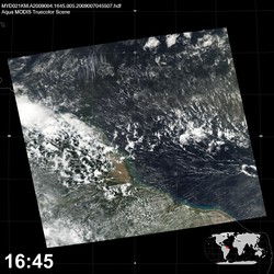 Level 1B Image at: 1645 UTC