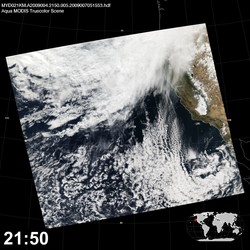 Level 1B Image at: 2150 UTC