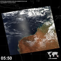 Level 1B Image at: 0550 UTC