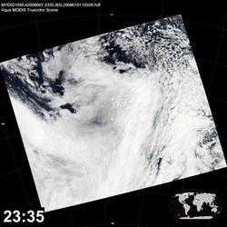 Level 1B Image at: 2335 UTC