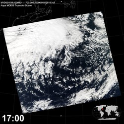 Level 1B Image at: 1700 UTC