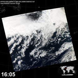 Level 1B Image at: 1605 UTC