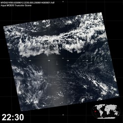 Level 1B Image at: 2230 UTC