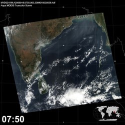 Level 1B Image at: 0750 UTC