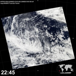 Level 1B Image at: 2245 UTC