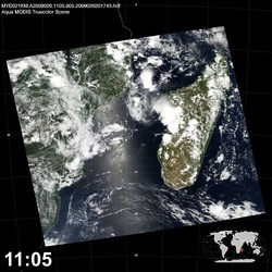 Level 1B Image at: 1105 UTC