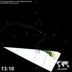 Level 1B Image at: 1310 UTC