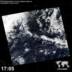 Level 1B Image at: 1705 UTC