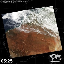 Level 1B Image at: 0525 UTC