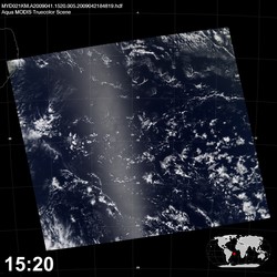 Level 1B Image at: 1520 UTC