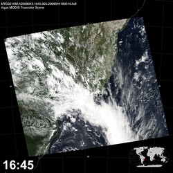 Level 1B Image at: 1645 UTC