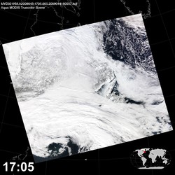 Level 1B Image at: 1705 UTC