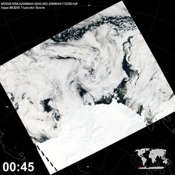 Level 1B Image at: 0045 UTC