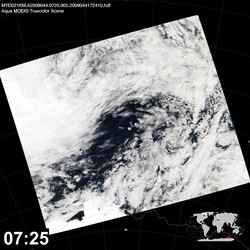 Level 1B Image at: 0725 UTC