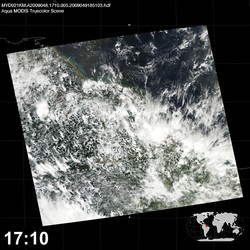 Level 1B Image at: 1710 UTC