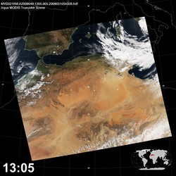 Level 1B Image at: 1305 UTC