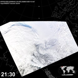 Level 1B Image at: 2130 UTC