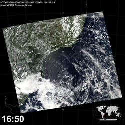 Level 1B Image at: 1650 UTC