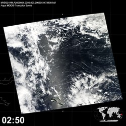 Level 1B Image at: 0250 UTC