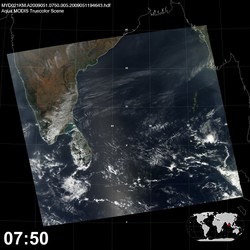 Level 1B Image at: 0750 UTC