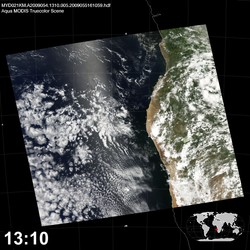 Level 1B Image at: 1310 UTC