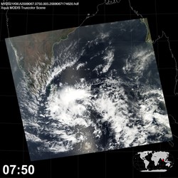 Level 1B Image at: 0750 UTC