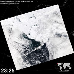 Level 1B Image at: 2325 UTC