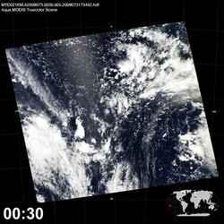 Level 1B Image at: 0030 UTC